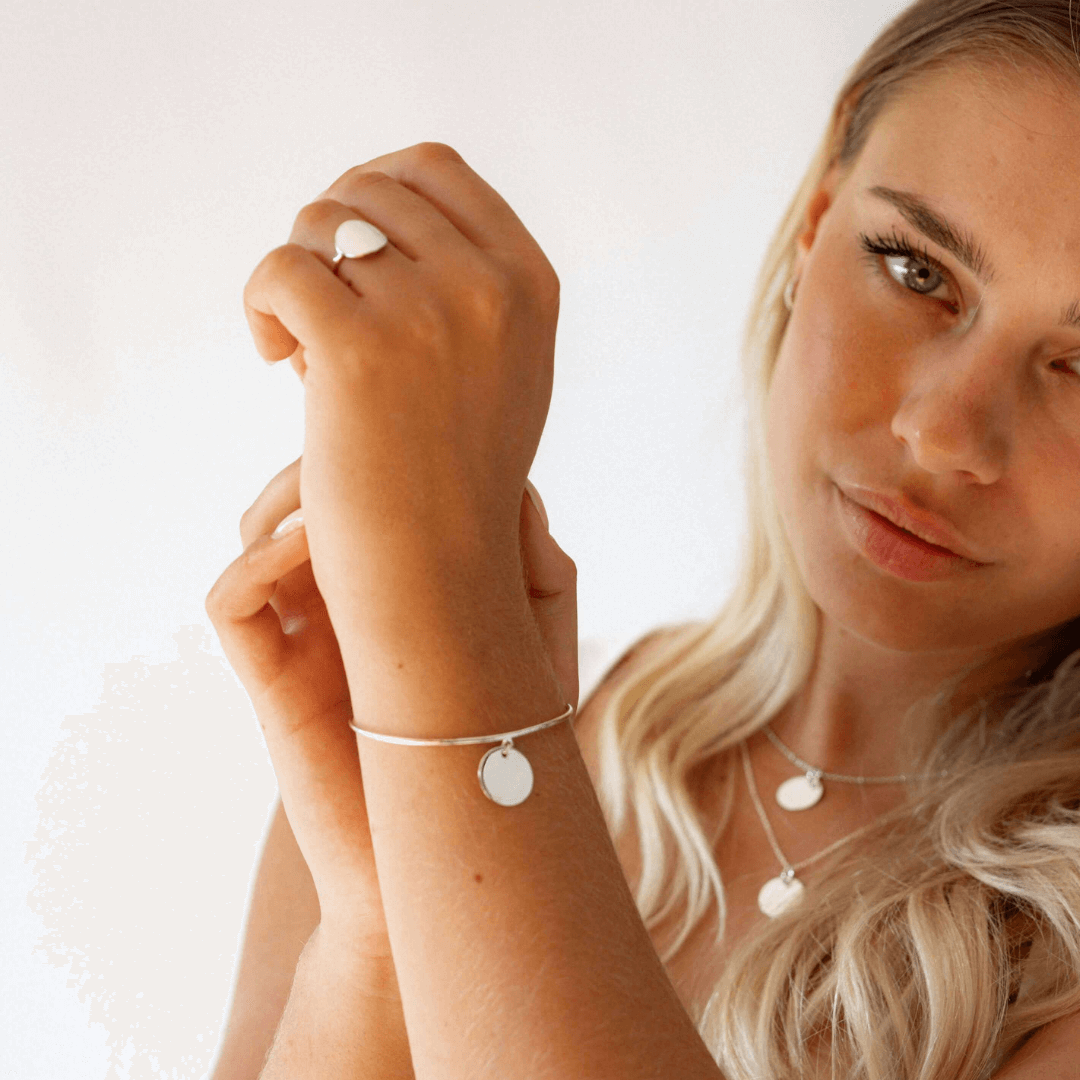 Bracelet Jonc personnalisé Caroline - Outlet