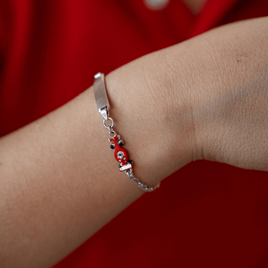 Gourmette Enfant personnalisée voiture de course