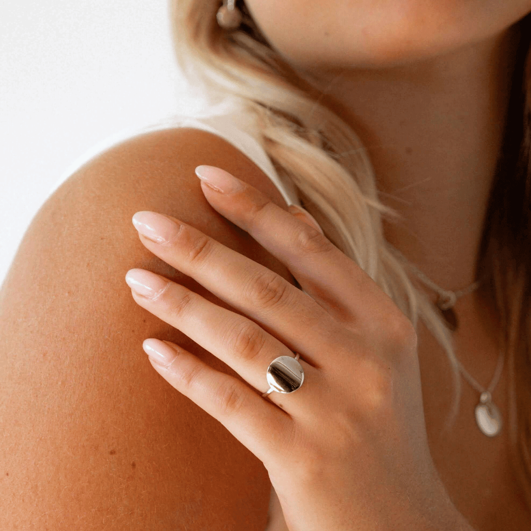 Alexandra personalized ring