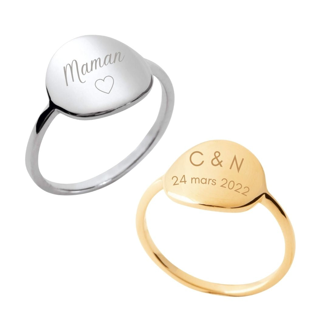 Alexandra personalized ring