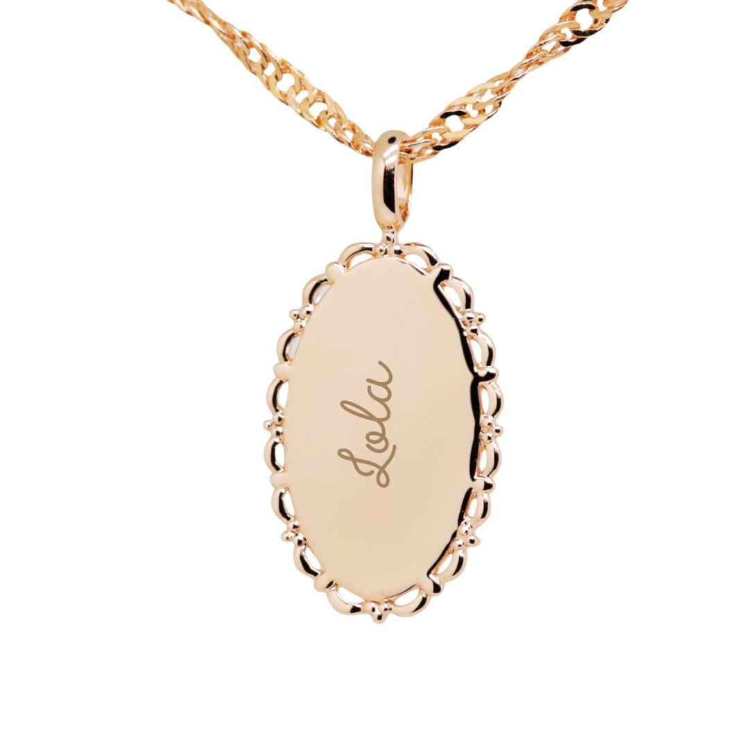 Anaïs personalized pendant