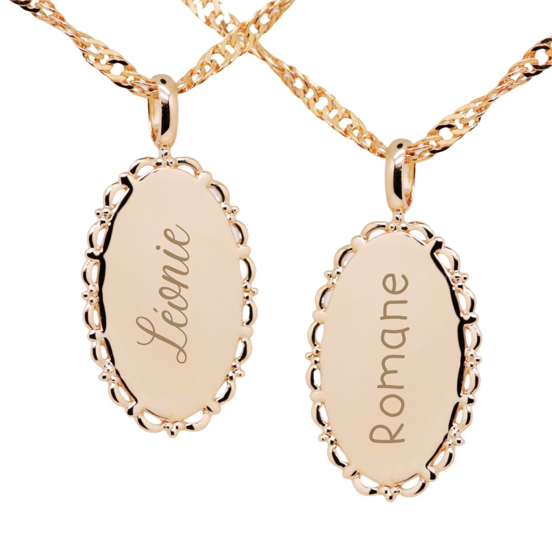 Anaïs personalized pendant