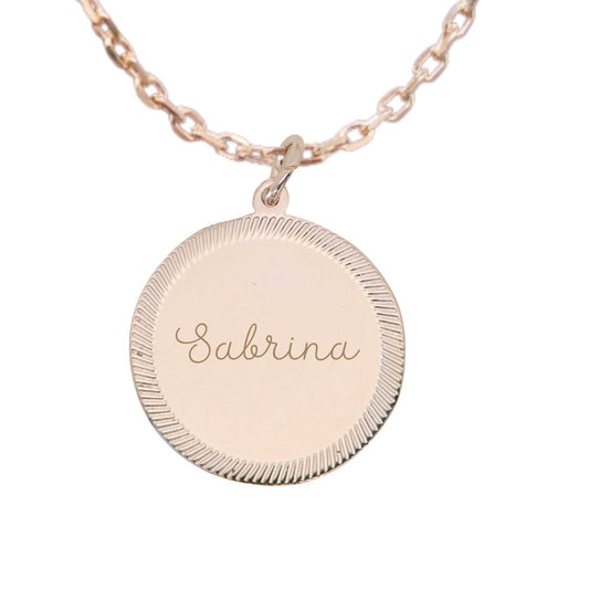 Pendentif personnalisé Annie