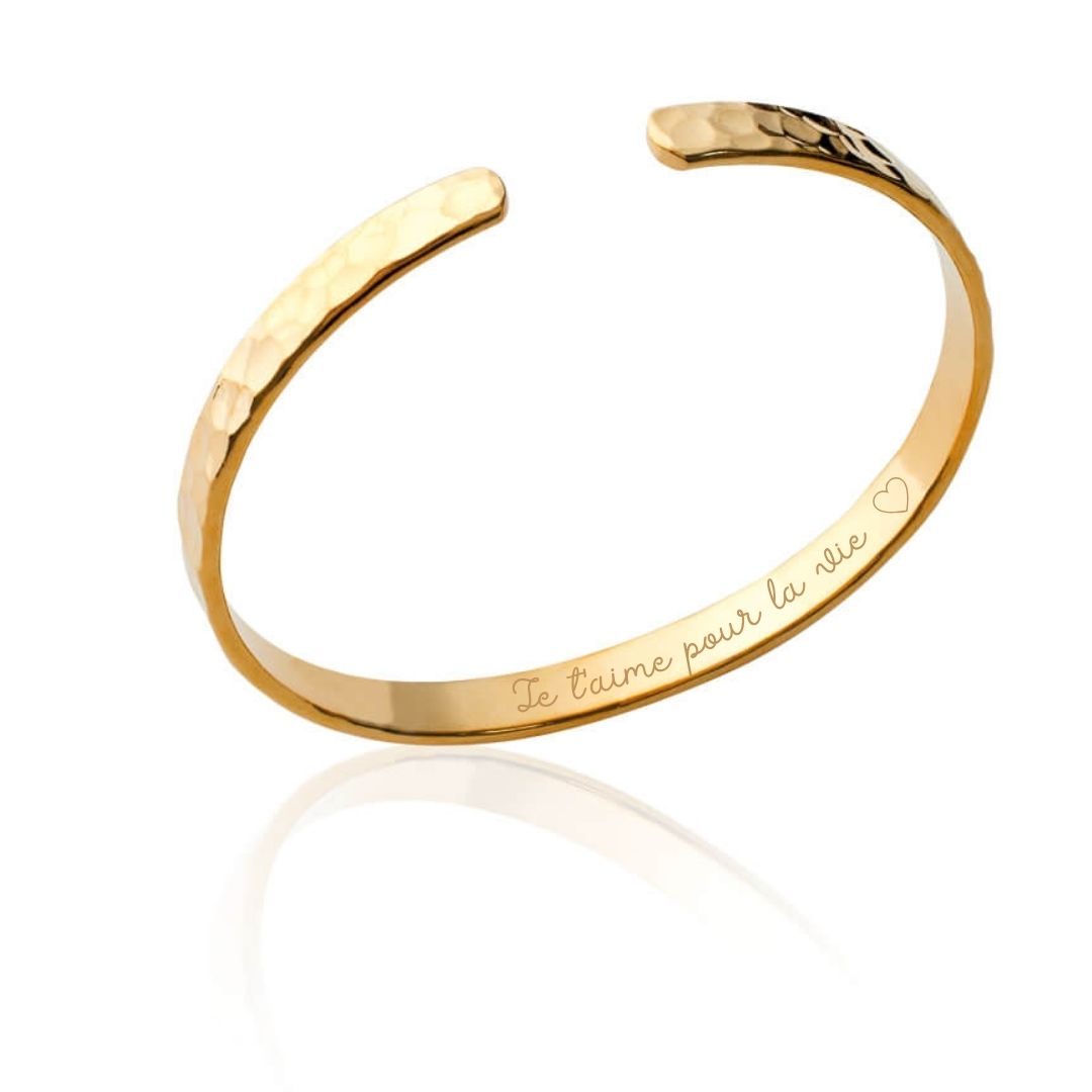 Audrey Personalized Bangle Bracelet