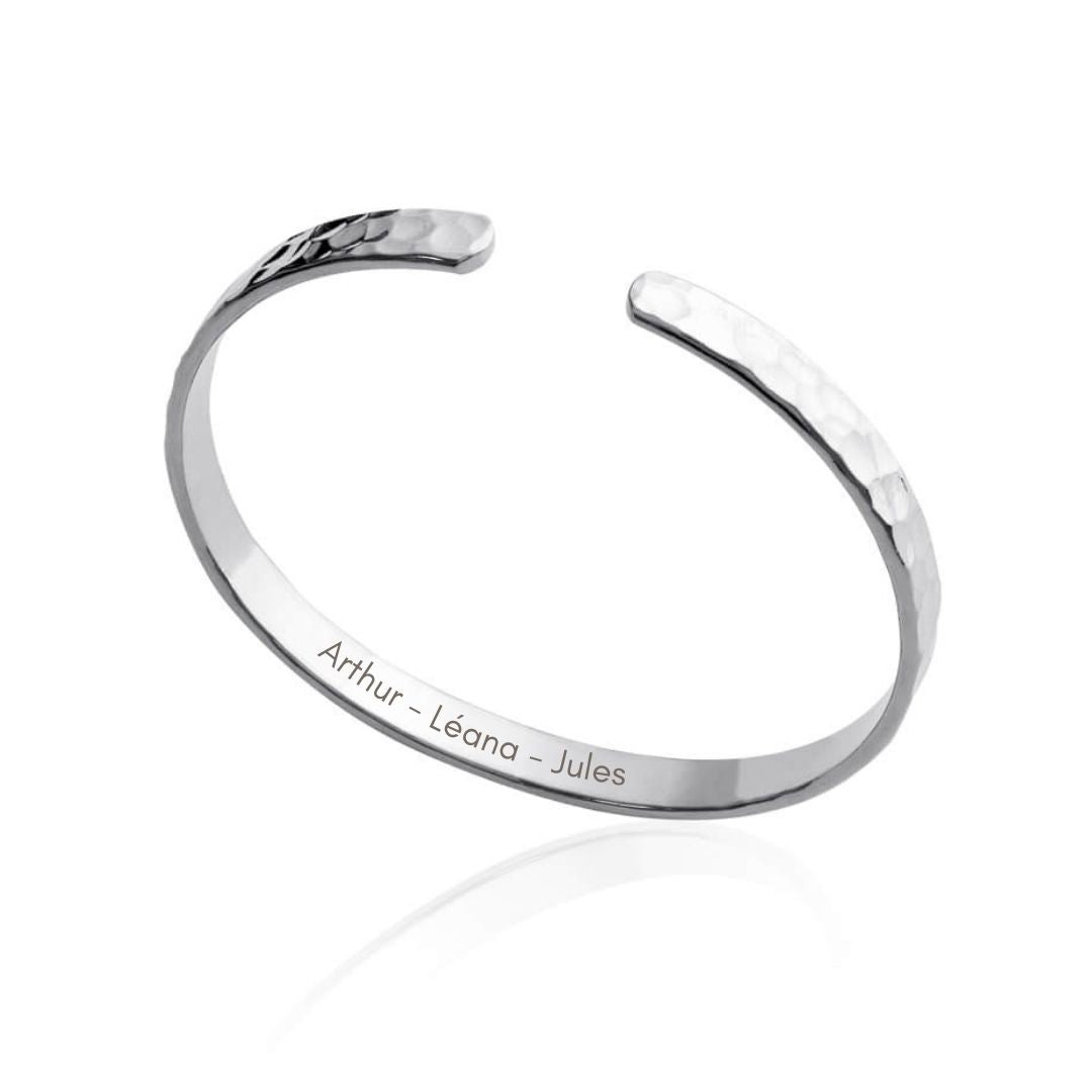 Audrey Personalized Bangle Bracelet