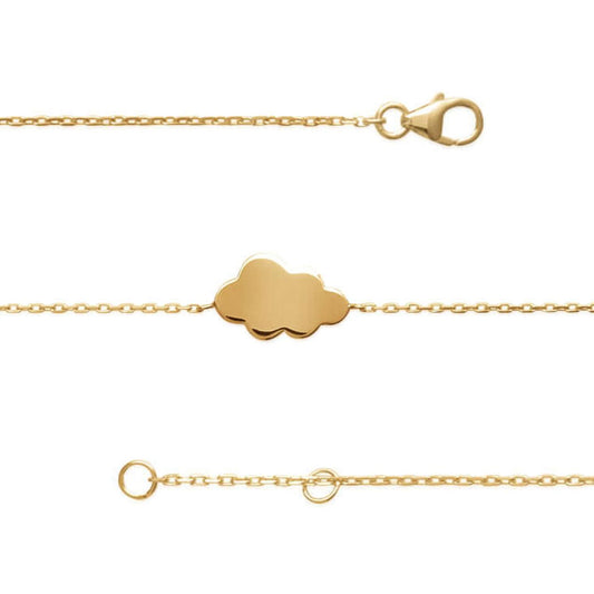 Bracelet enfant personnalisé Nuage