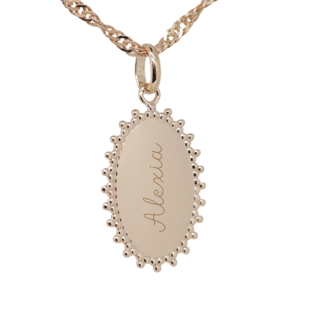 Elodie personalized pendant