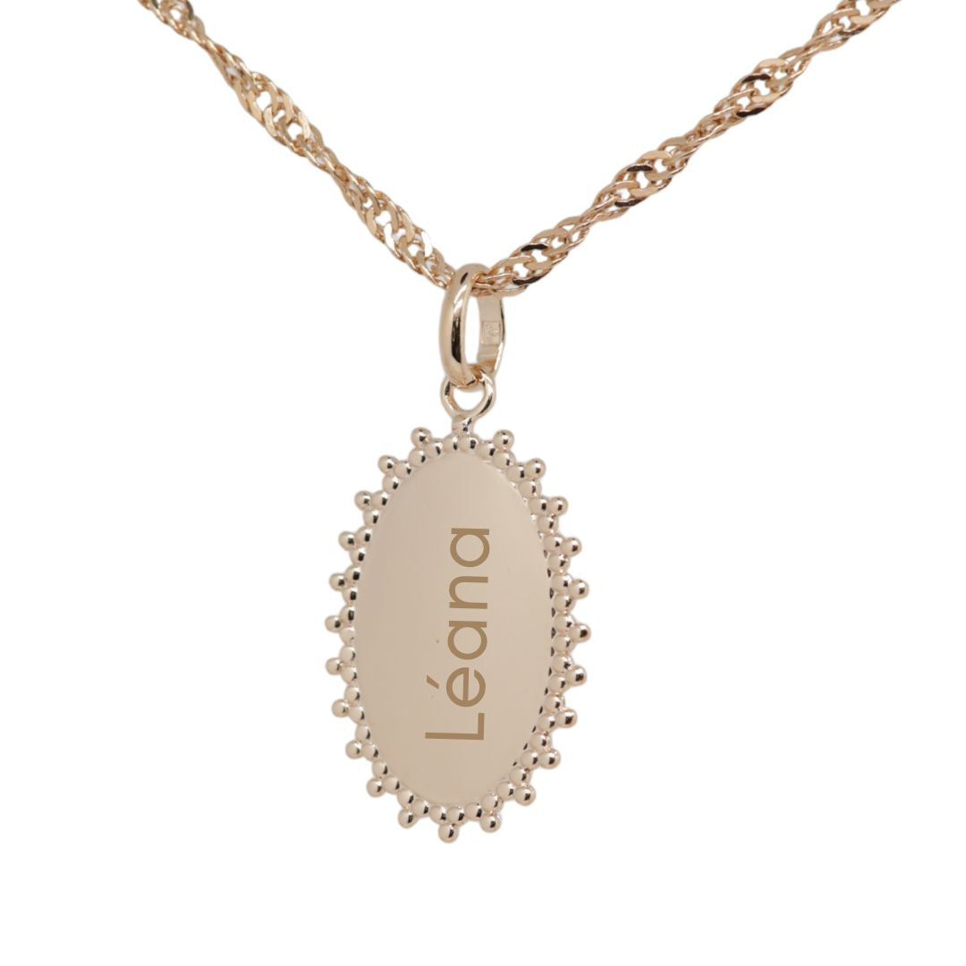 Elodie personalized pendant