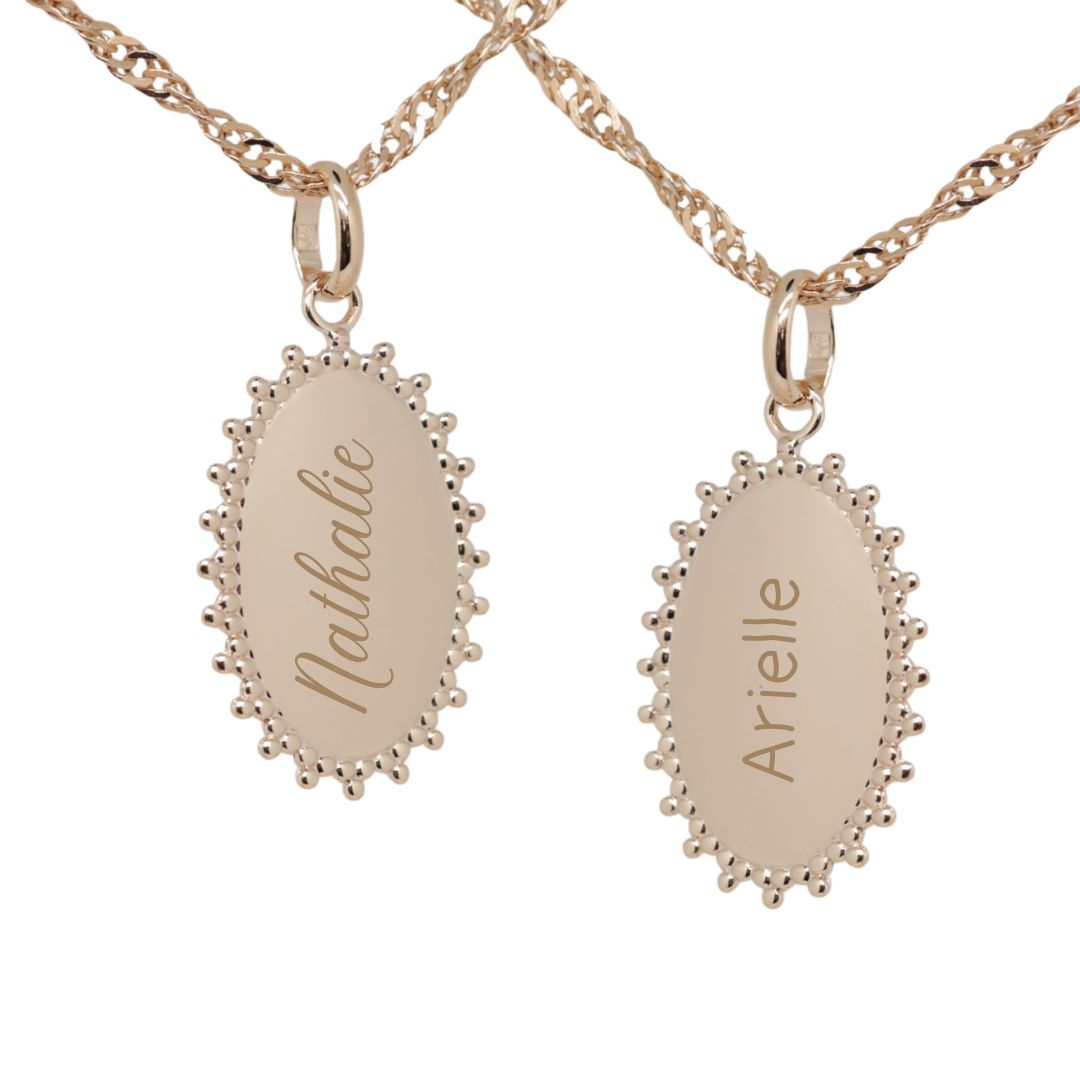 Elodie personalized pendant