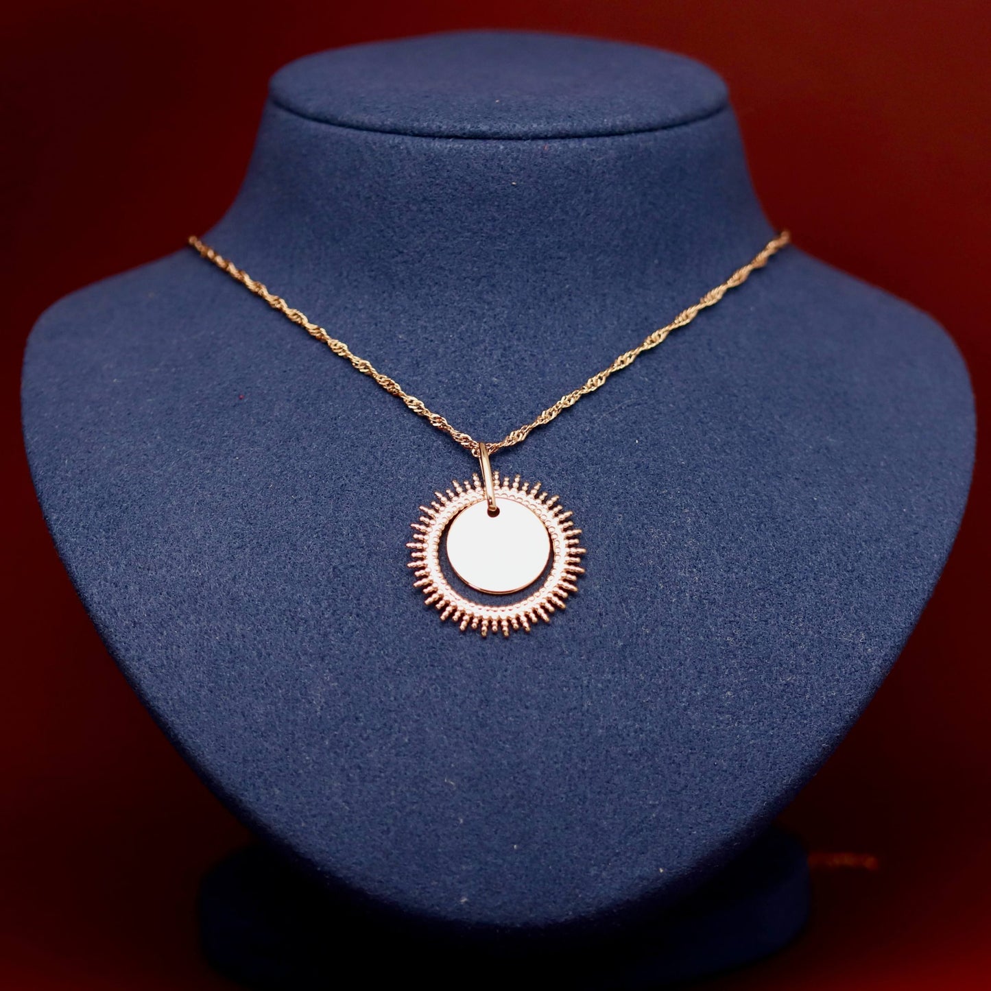 Pendentif personnalisé Grand Soleil - Outlet