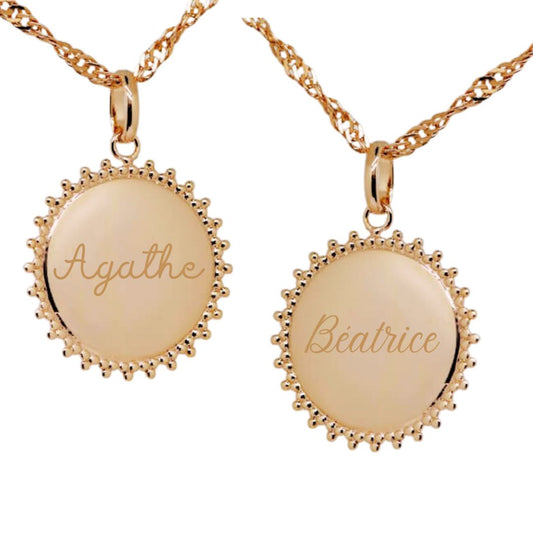 Pendentif personnalisé Julie