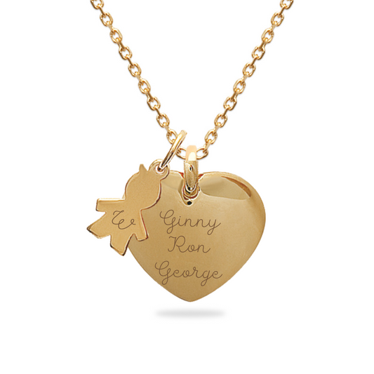 Collier personnalisé Love Enfant