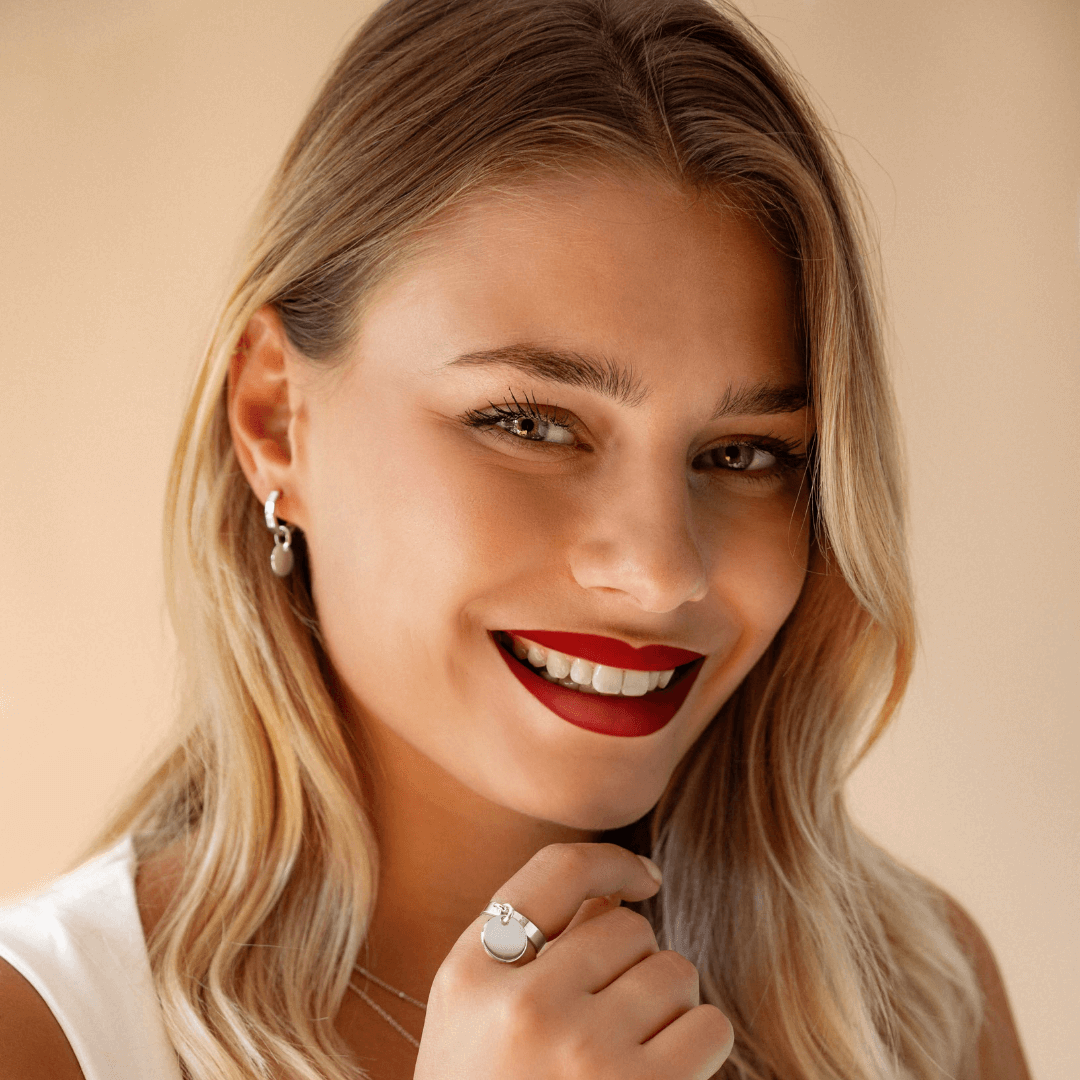 Louise personalized earrings