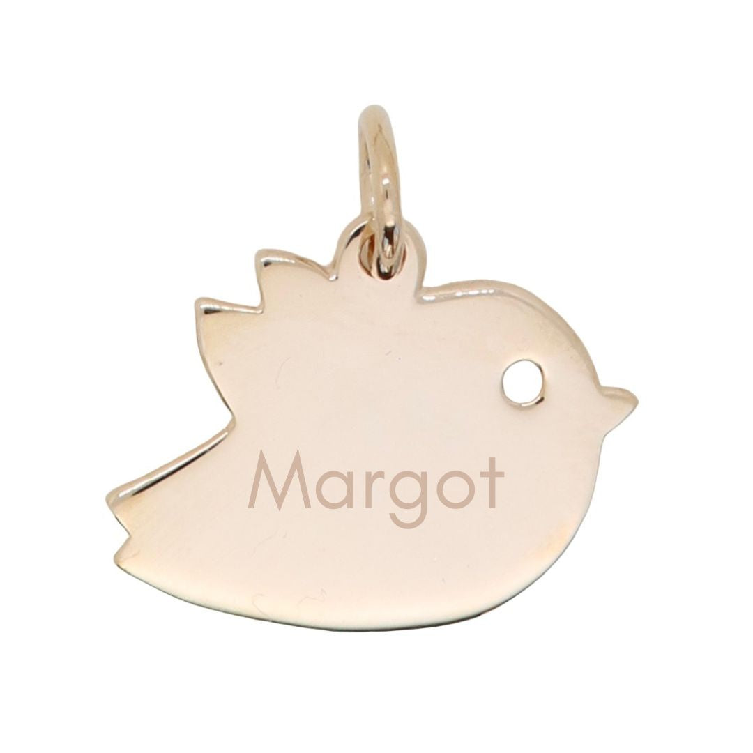 Pendentif Enfant personnalisé Oiseau