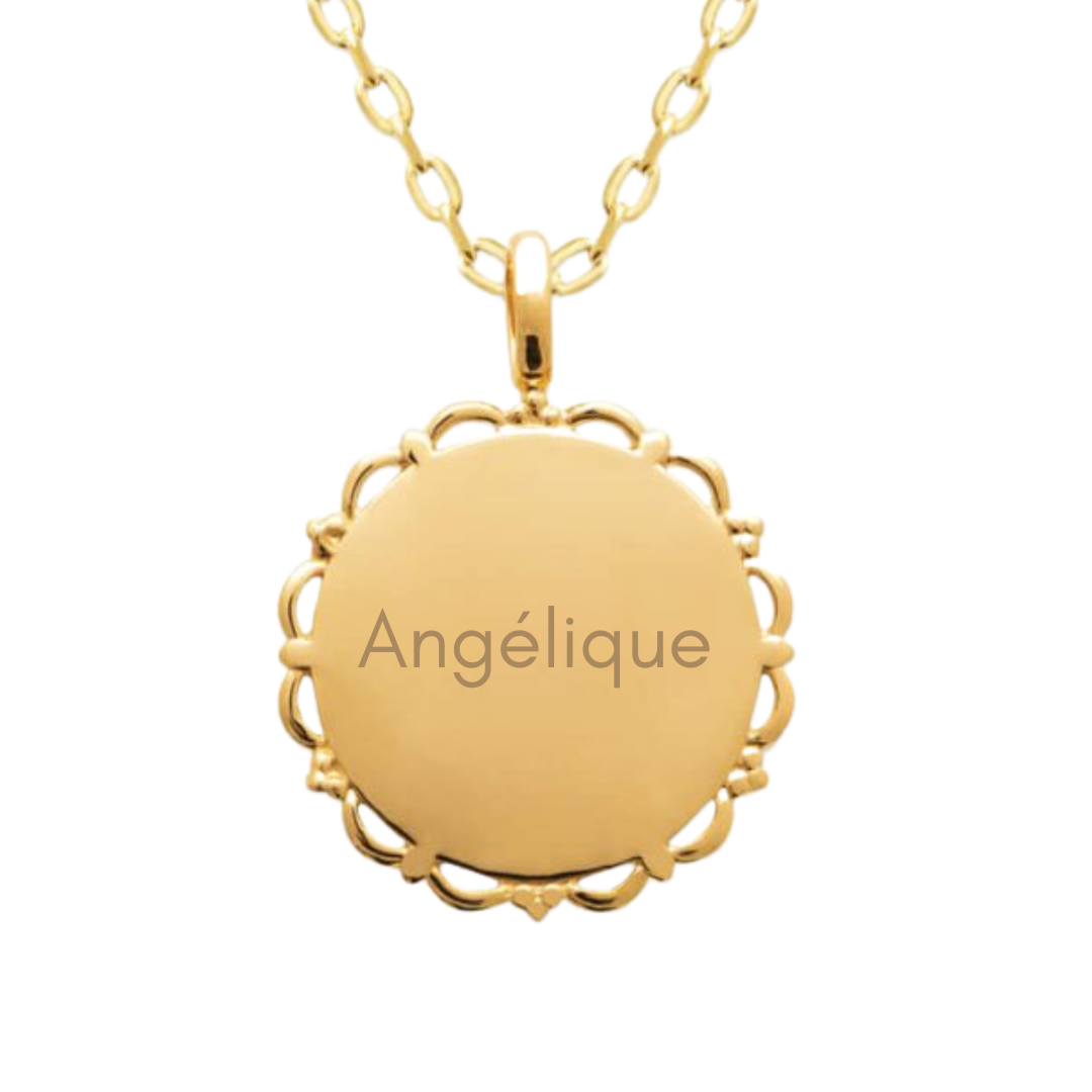 Angelique Personalized Pendant