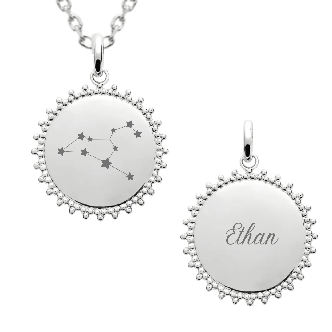 Julie personalized pendant