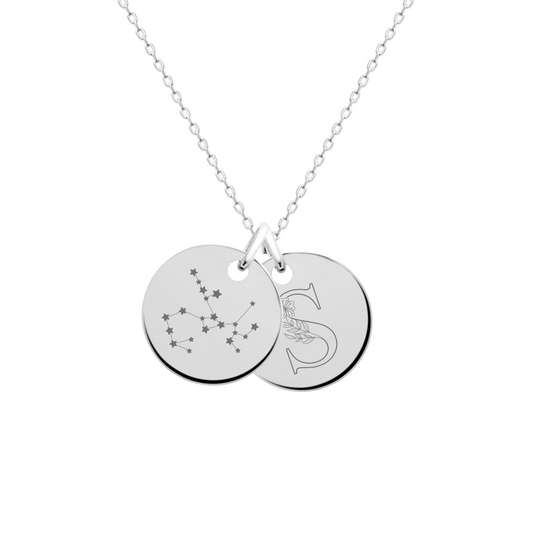 Personalized pendant with several round medals
