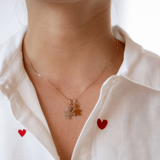 Personalized Little Girl Pendant