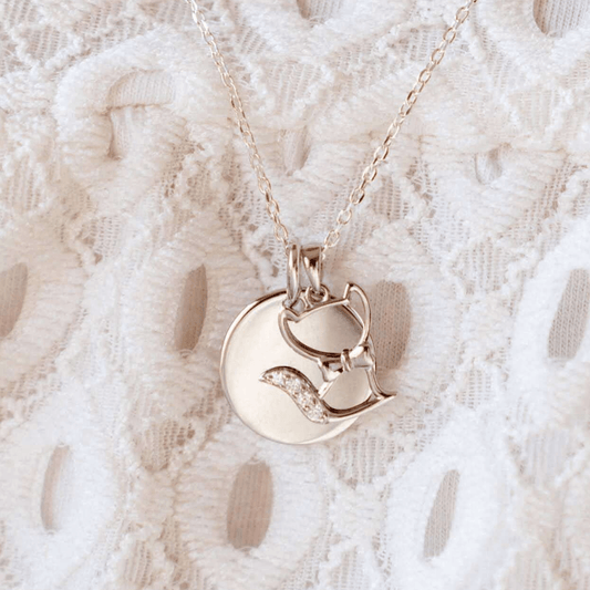 Pendentif personnalisé enfant Chat