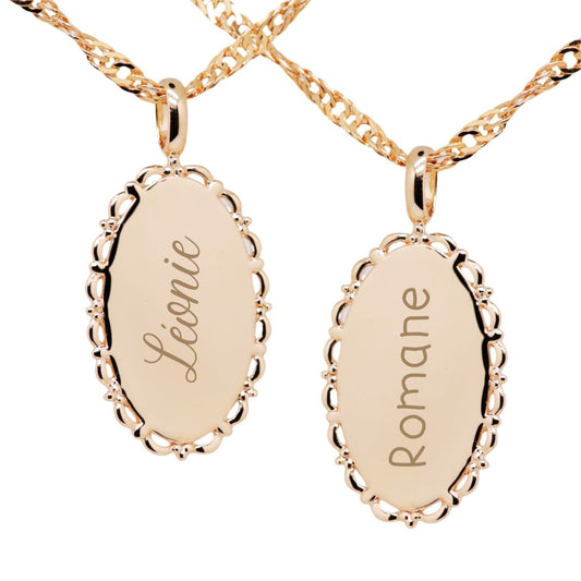 Anaïs personalized pendant