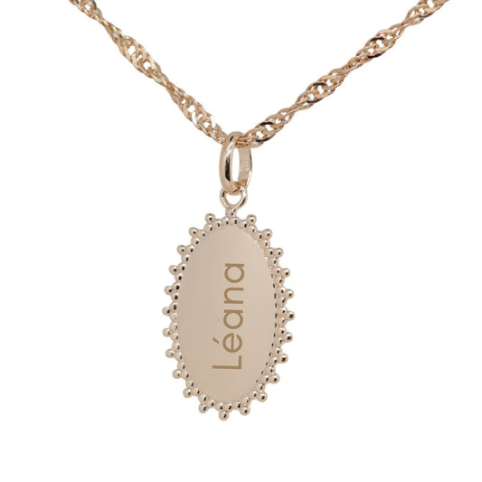 Elodie personalized pendant