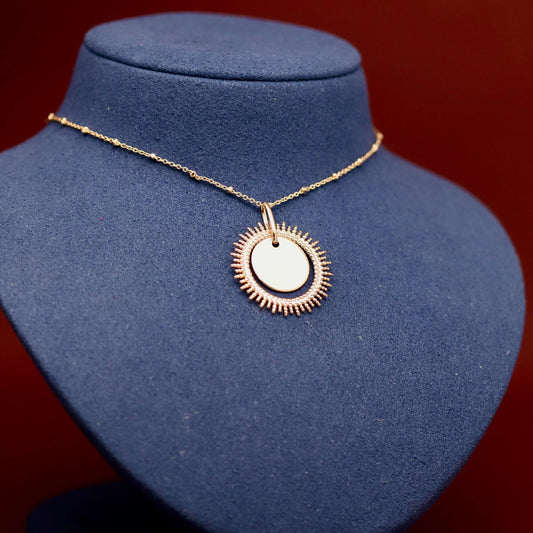 Pendentif personnalisé Grand Soleil - Outlet