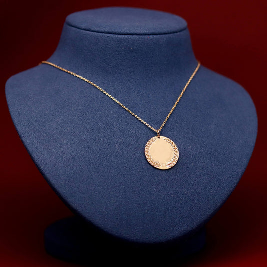Pendentif personnalisé Couronne de fleurs - Outlet