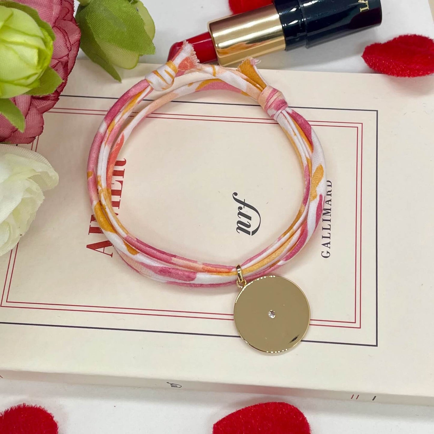 Bracelet Liberty personnalisé - Meilleure Maman du Monde