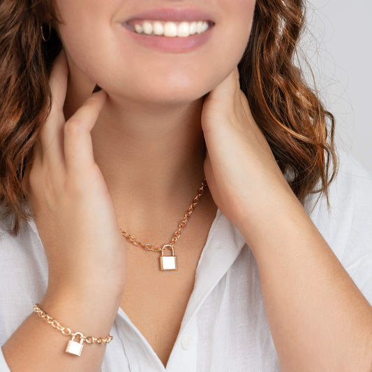 Bracelet personnalisé Cadenas