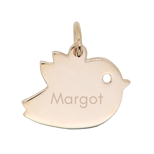 Personalized Bird Pendant
