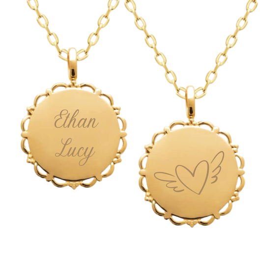 Angelique Personalized Pendant