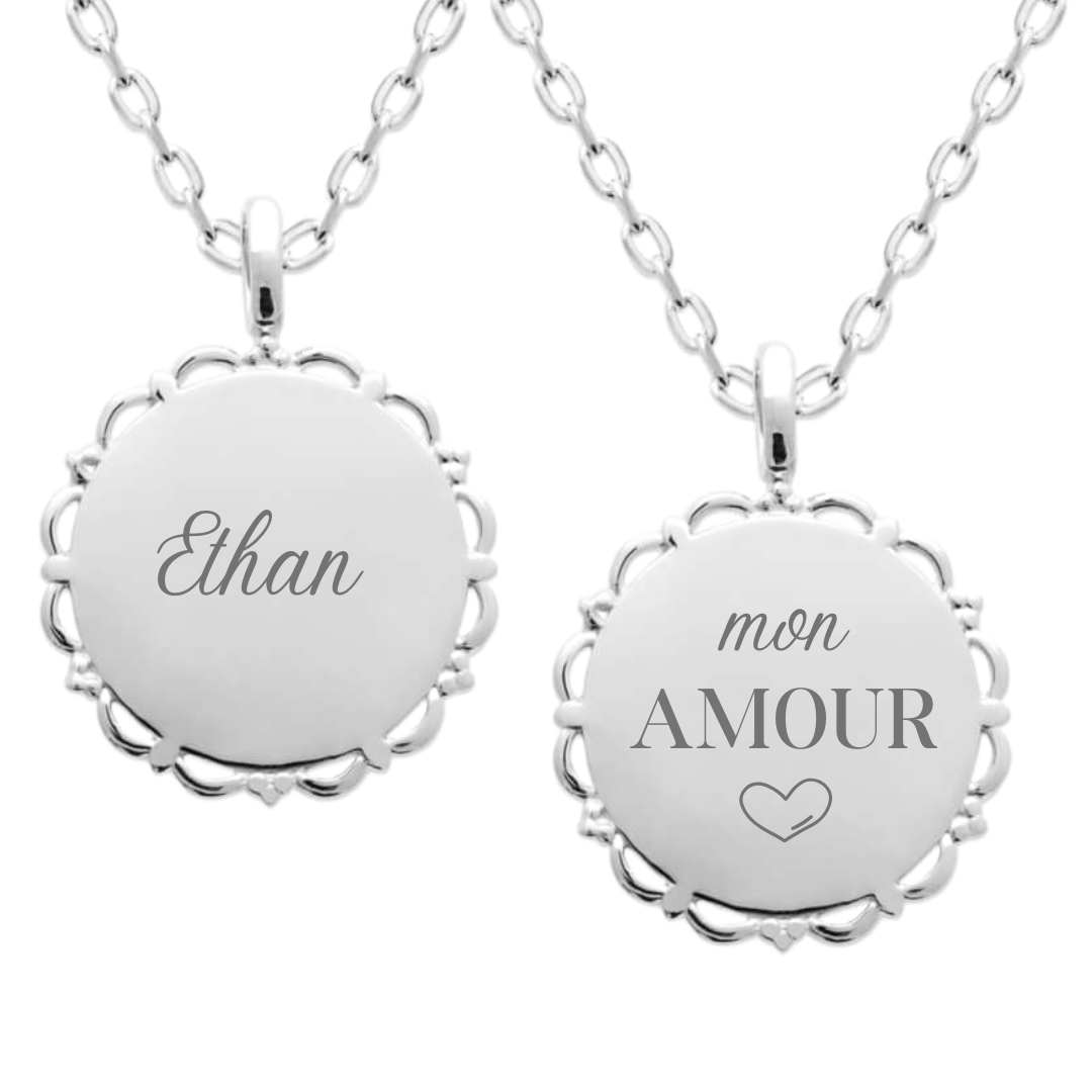 Pendentif personnalisé Angélique - VRAIMENT IRRESISTIBLE