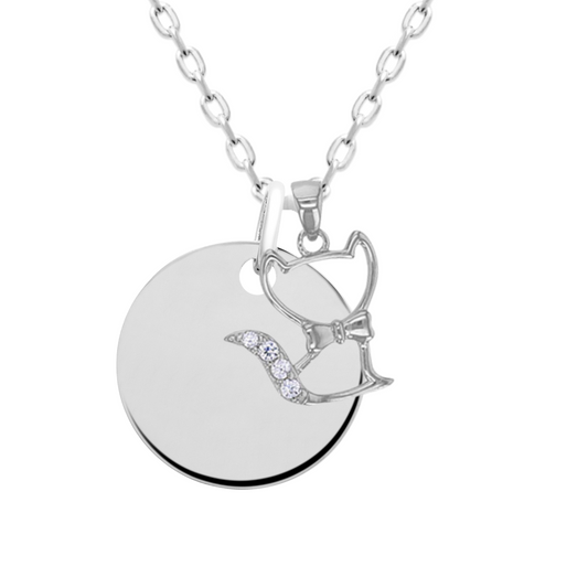 Pendentif personnalisé enfant Chat