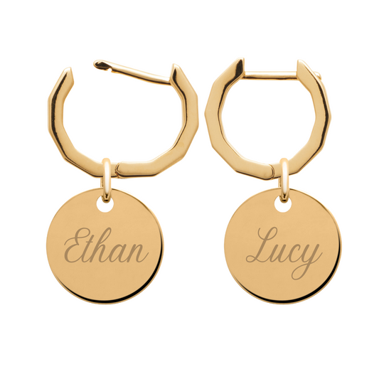 Boucles d'oreilles personnalisées Louise