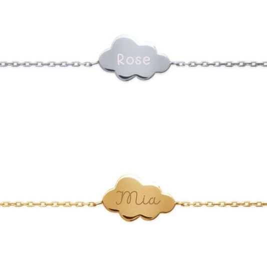 Bracelet enfant personnalisé Nuage